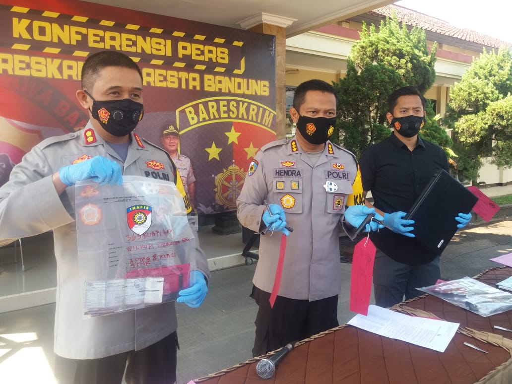 Lima Spesialis Curanmor Berhasil Dibekuk Polresta Bandung