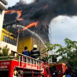 Belum Selesai Dibangun dengan Anggaran Rp8 Miliar, Gedung SLRT Dinsos Kab. Bandung Malah Terbakar