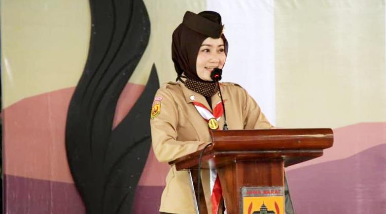 Atalia Praratya Jabat Ketua Kwarda Pramuka Jabar