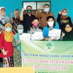 BAZNAS dan PWSS Bantu Guru Terdampak Banjir Garut