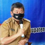 Bupati Garut Rudy Gunawan yang sempat jadi perbicangan masyarakat Garut seteah video viral Tik Tok yang dilakukan di obyek wisata pantai di Lombok NTB