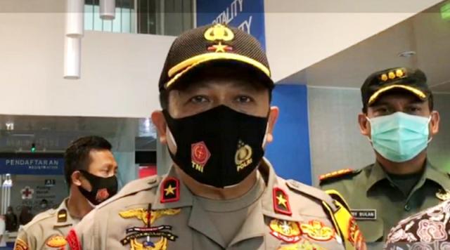 Wakapolda Jabar Tinjau Penanganan COVID-19 di Kota Bogor
