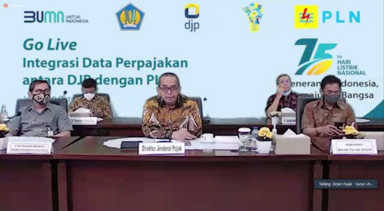 Go Live Integrasi Data Perpajakan DJP-PLN