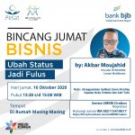 Gratis untuk UMKM! Webinar bank bjb Bagikan Tips Ubah Status Jadi Fulus
