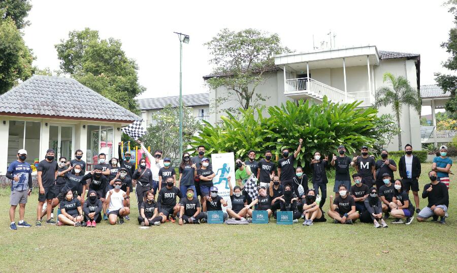Marriott international Hotel and Resort Gelar Virtual Run Give 2020