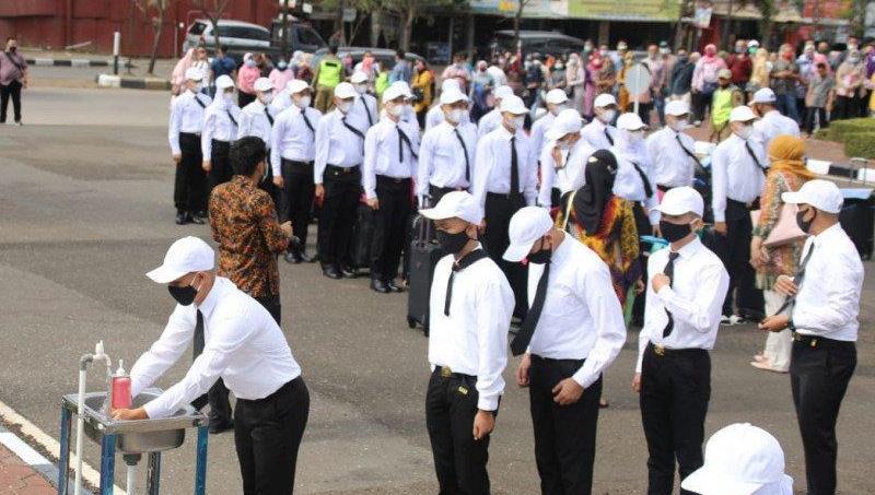 46 Calon Muda Praja IPDN Positif Covid-19