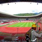 Peresmian Venue PON XX Papua Terdampak Pandemi