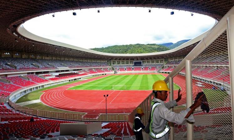Peresmian Venue PON XX Papua Terdampak Pandemi Peresmian Venue PON XX Papua Terdampak Pandemi