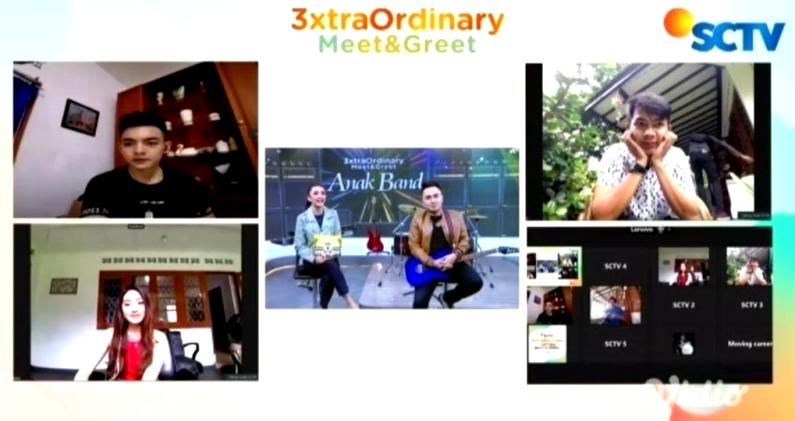 3xtraOrdinary Virtual Meet & Greet Hadirkan Pemain Sinetron ‘Anak Band’
