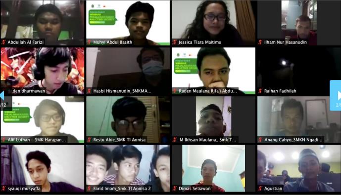 InfraDigital Foundation Bersama MasterCard Indonesia Gelar Pelatihan Cyber Security Bagi Siswa SMK di Jabar