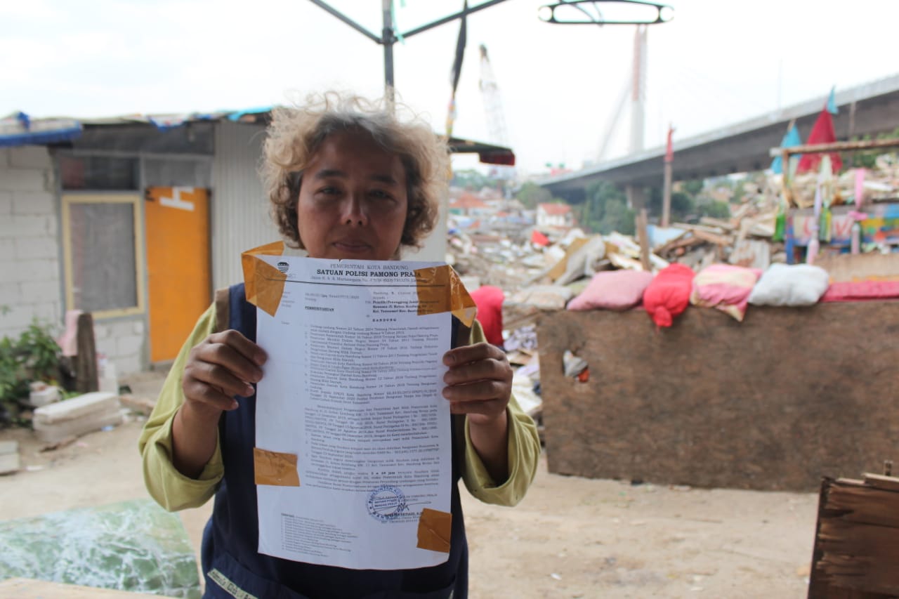Warga RW 11 Tamansari Kembali Dapatkan Surat Peringatan Pembongkaran Bangunan