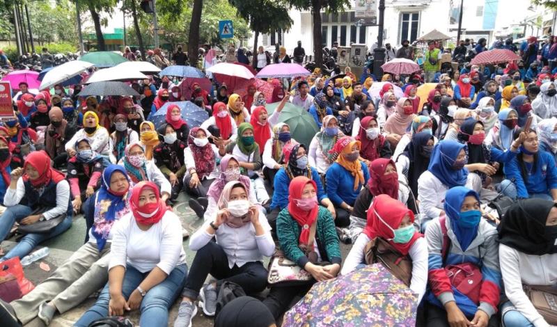 Disnaker Janji Kawal Surat Aspirasi Buruh