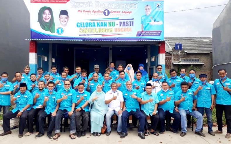 Klaim Punya 1000 Kader Solid, Gelora Optimis Jadi Penentu Pemenang Nia-Usman.