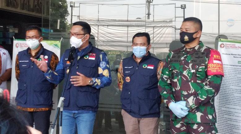 Gubernur Jabar Beri Bantuan Enam Ventilator untuk Kota Depok