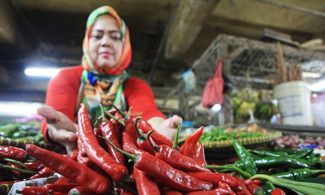 Cabai merah. (Dok. Jabar Ekspres)