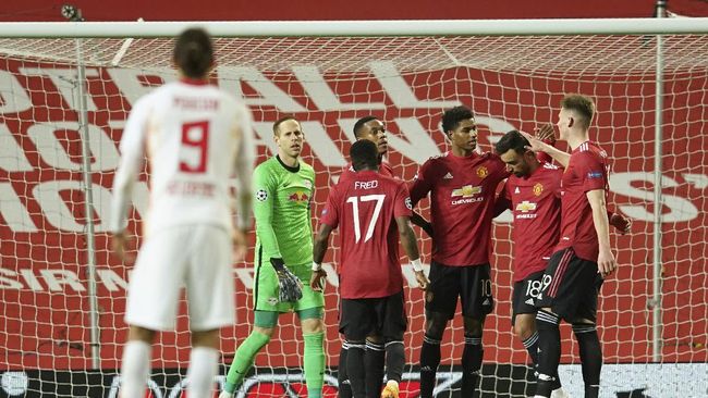 Man United Hajar RB Leipzig 5-0 Man United Hajar RB Leipzig 5-0