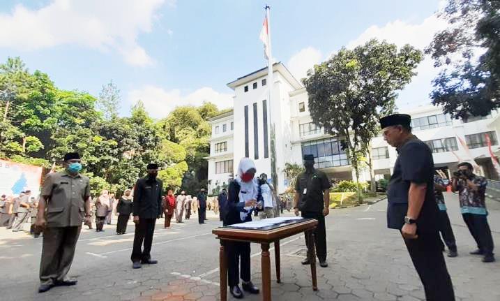 60 ASN Berkesempatan Duduki Jabatan Kadis
