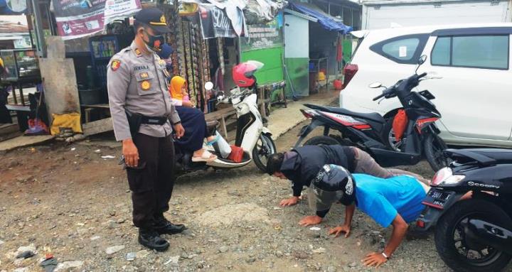 Forkofimcam Sukaresmi Gelar Operasi Yustisi, Sejumlah Warga Terkena Sanksi