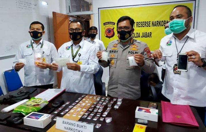 Sebulan, Polda Jabar Ungkap Satu Kg Sabu