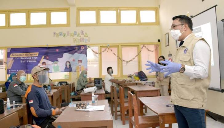 3.000 Relawan Covid-19 Diberikan Pelatihan Prokes