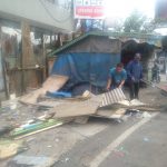 Usai Libur Panjang, PKL Dadakan di Lembang Sukarela Bongkar Lapak