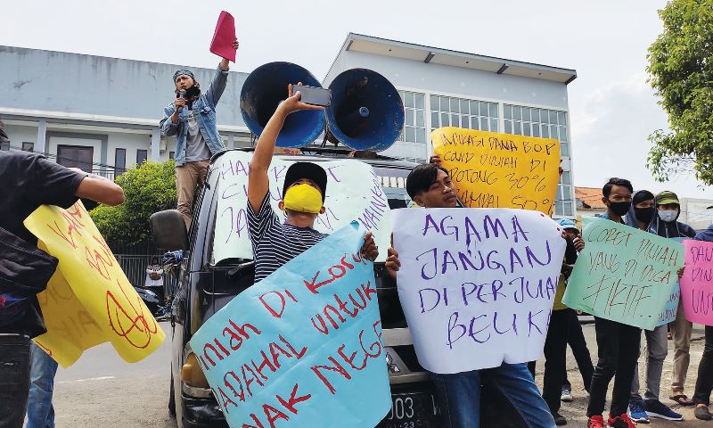 BOP MDT Diduga Disunat
