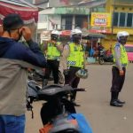 Jajaran Polres Sukabumi Kota Gencarkan Disiplin Prokes