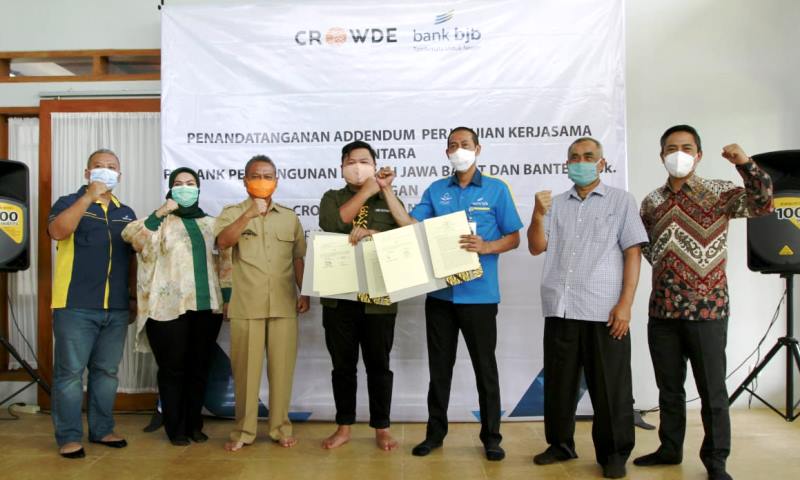 bank bjb Salurkan KUR kepada Petani di Kabupaten Sukabumi
