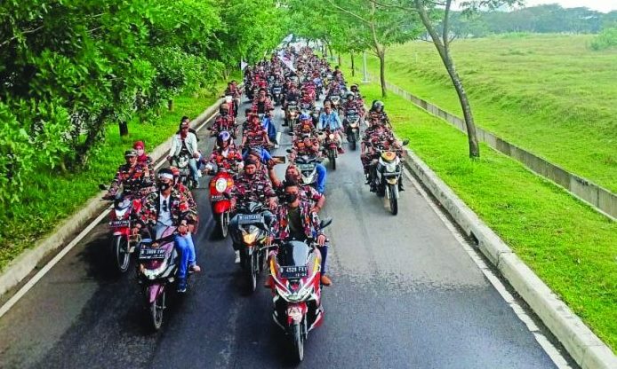 Ormas LMP Geruduk ULP Kabupaten Bekasi