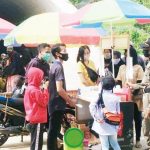 Pasar Tumpah Picu Kerumunan Massa