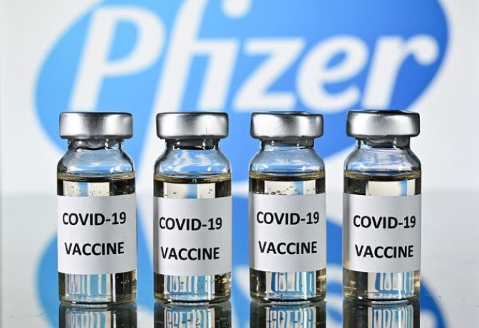 Ilustrasi vaksin buatan pfizer. (Istimewa)