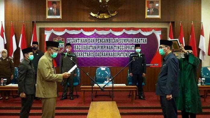 Tatang Jabat Sekda Definitif Kabupaten Ciamis
