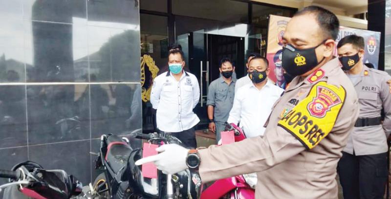 Aniaya Warga, Dua Anggota Geng Motor Dibekuk Polisi