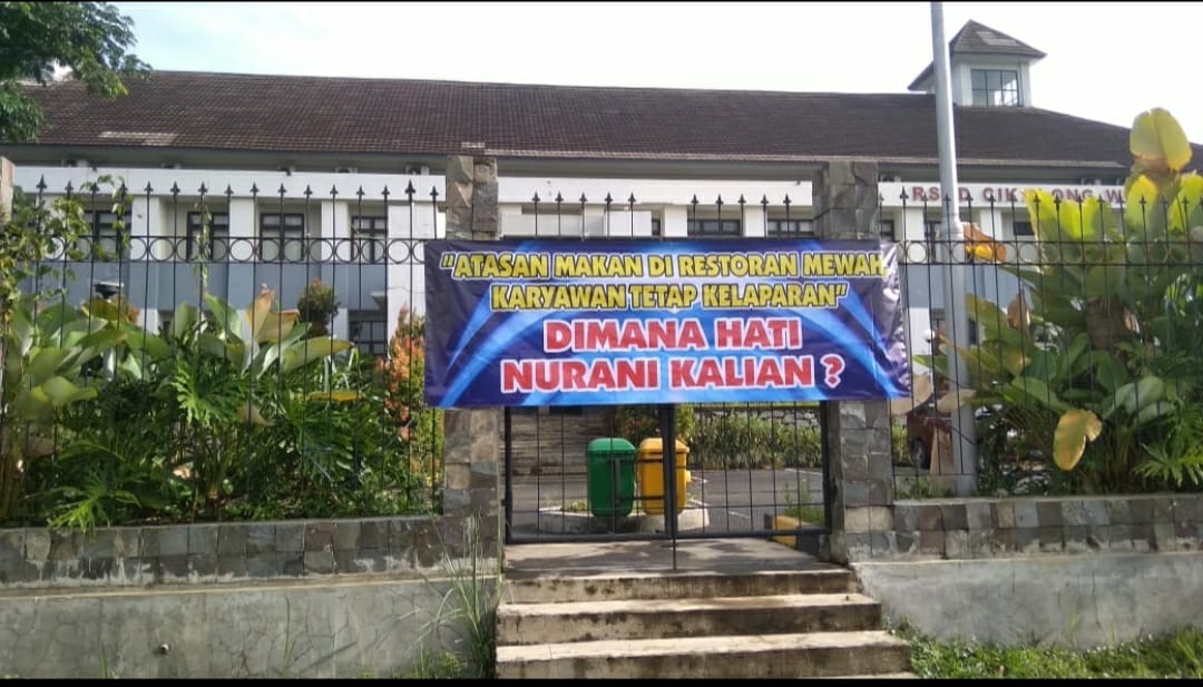 309 Pegawai Kesehatan RSUD Cikalong Wetan Belum Digaji Selama Dua Bulan