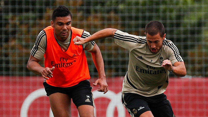 Eden Hazard dan Casemiro Positif Covid-19