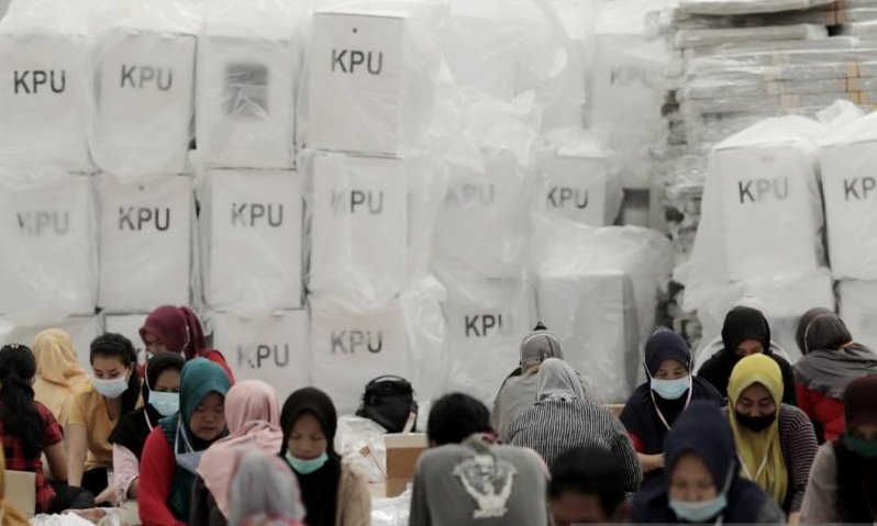 KPU Kabupaten Bandung Targetkan Logistik Pilbup Sampai di Kecamatan Pekan Depan