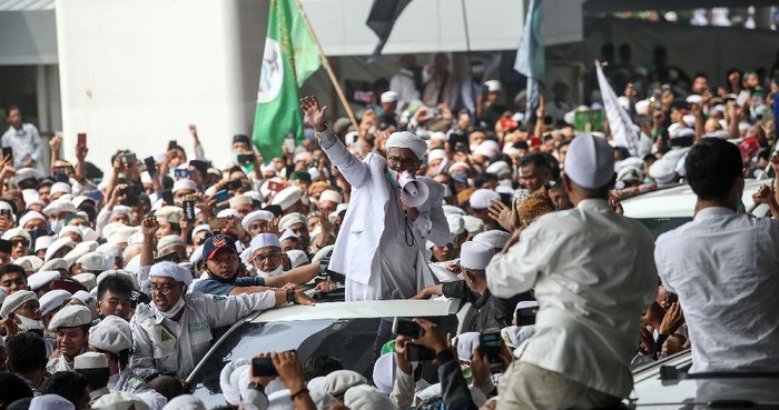 Ada 20 Orang Reaktif Usai Acara Rizieq Shihab di Megamendung