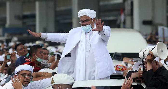 Polisi Akan Tindak Tegas Simpatisan Habib Rizieq yang Berkerumun