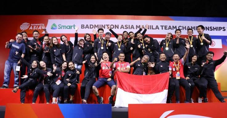 Luar Biasa, Indonesia Hattrick Gelar