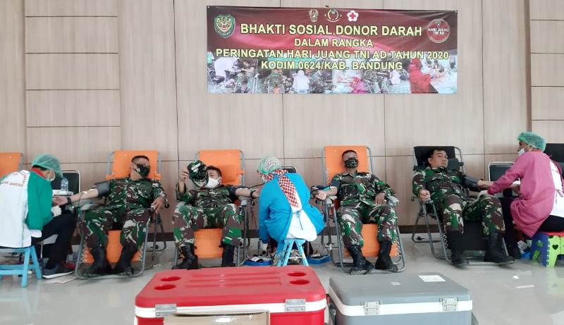 Donor Darah Warnai Peringatan Juang Kartika