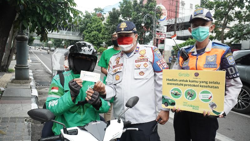 Dukung Penerapan Protokol Kesehatan, Grab Jalin Kerja Sama dengan Dishub Kota Bandung