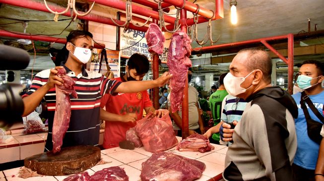 Pedagang Pasar Tagog Padalarang Bongkar Paksa Pintu TPBS