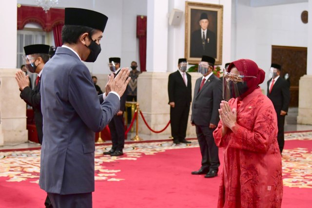 Empat Menteri Baru Langsung Kebut Program Kerja, Risma: Minggu Pertama Januari, Bansos Harus Keluar