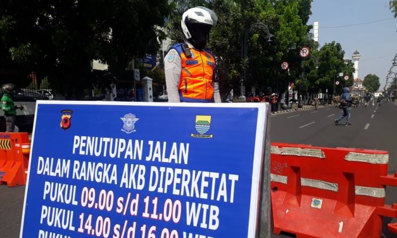 Polisi Bakal Tutup Jalan Masuk Bandung