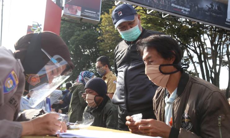 Penegakkan Sanksi Prokes Tak Optimal