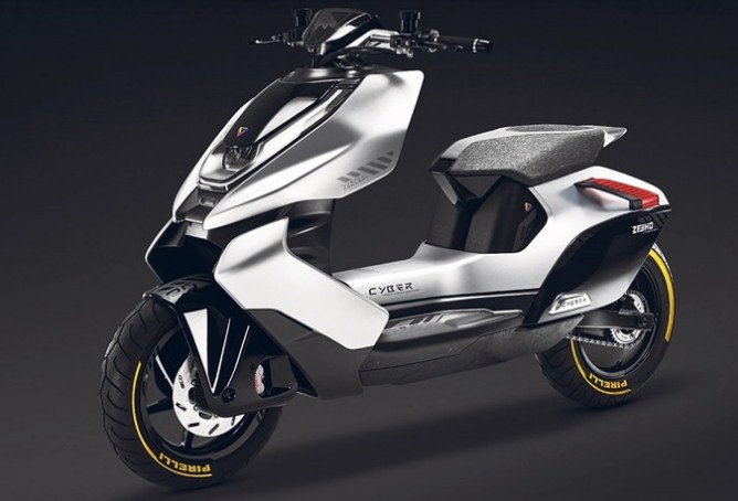 Skuter Listrik CFMoto Cyber, Desain Elegan, Diklaim Miliki Torsi Sebesar 213 Nm