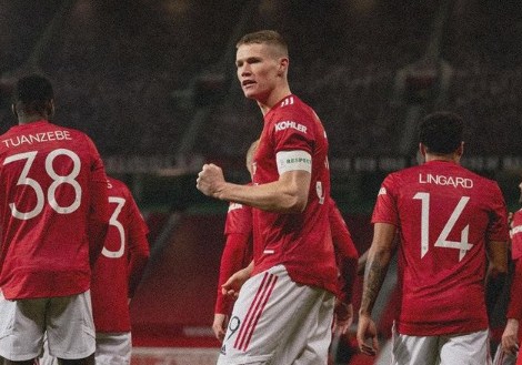 Gol Tunggal McTominay Hantar Manchester United Lolos ke Putaran Keempat FA Cup