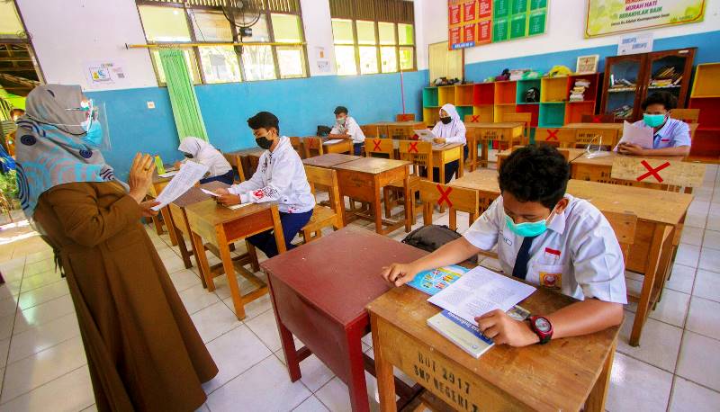 Vaksin Guru Bukan Jaminan Sekolah Tatap Muka di Cimahi Dibuka