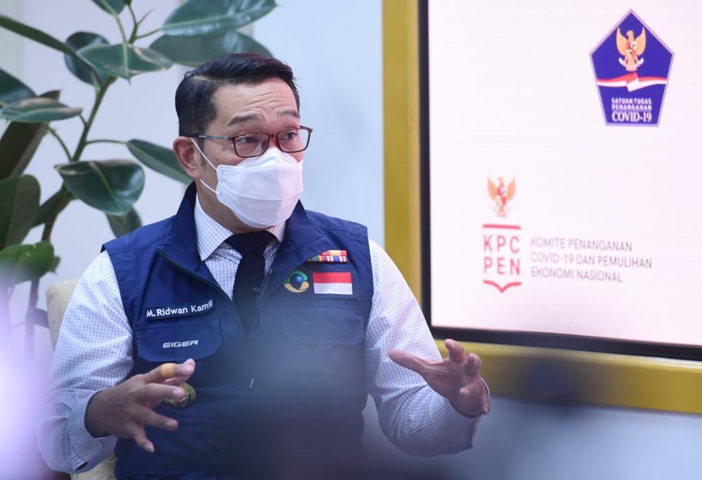 Tingkat Disiplin Protokol Kesehatan Rendah, Ridwan Kamil Kunjungi Tasikmalaya