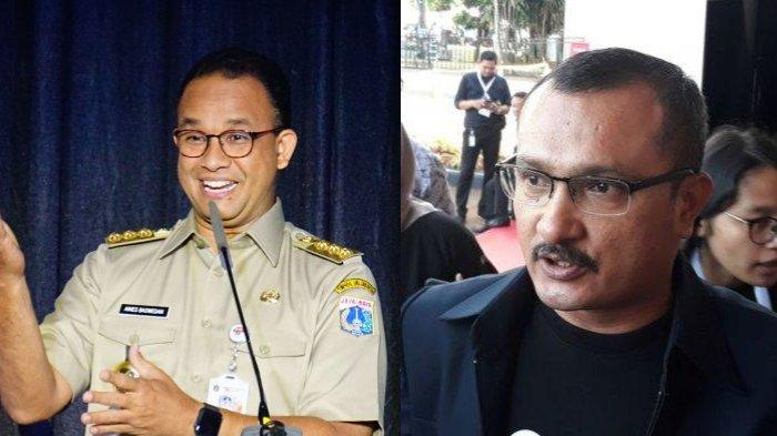 Gubernur DKI Jakarta Anies Baswedan - Politisi Demokrat Ferdinand Hutahaean